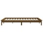 vidaXL Giroletto senza Materasso Ambra Super King in Legno Massello vidaXL Giroletto senza Materasso Ambra Super King in Legno Massello