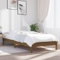Giroletto Miele 90x190 cm in Legno Massello di Pino 3FT Single
