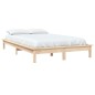 Giroletto 135x190 cm Legno Massello di Pino 4FT6 Double Giroletto 135x190 cm Legno Massello di Pino 4FT6 Double