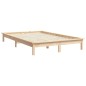 Giroletto 135x190 cm Legno Massello di Pino 4FT6 Double Giroletto 135x190 cm Legno Massello di Pino 4FT6 Double