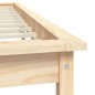 Giroletto 135x190 cm Legno Massello di Pino 4FT6 Double Giroletto 135x190 cm Legno Massello di Pino 4FT6 Double