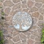 Specchio da Giardino Sabbia 60x2,5 cm in Ferro Rotondo Esterno Specchio da Giardino Sabbia 60x2,5 cm in Ferro Rotondo Esterno