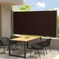 Tenda Laterale Retrattile per Patio 160x300 cm Marrone Tenda Laterale Retrattile per Patio 160x300 cm Marrone