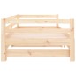 Dormeuse Estraibile 2x(90x190) cm Legno Massello di Pino Dormeuse Estraibile 2x(90x190) cm Legno Massello di Pino