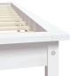 Giroletto Bianco 140x190 cm in Legno Massello di Pino Giroletto Bianco 140x190 cm in Legno Massello di Pino