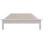 Giroletto Bianco 75x190 cm Small Single Legno Massello di Pino