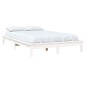 Giroletto Bianco 150x200 cm in Massello di Pino 5FT King Size Giroletto Bianco 150x200 cm in Massello di Pino 5FT King Size