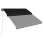 Tenda da Sole Retrattile Automatica 300x250 cm Antracite Tenda da Sole Retrattile Automatica 300x250 cm Antracite