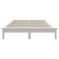 Giroletto Bianco 150x200 cm in Massello di Pino 5FT King Size Giroletto Bianco 150x200 cm in Massello di Pino 5FT King Size