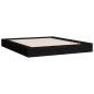 Giroletto Nero 150x200 cm 5FT King Size in Legno Massello