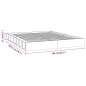 Giroletto Nero 150x200 cm 5FT King Size in Legno Massello