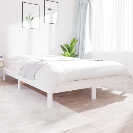 Giroletto Bianco 180x200 cm Legno Massello Pino 6FT Super King