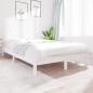 Giroletto Bianco 180x200 cm Legno Massello Pino 6FT Super King Giroletto Bianco 180x200 cm Legno Massello Pino 6FT Super King