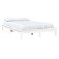 Giroletto Bianco 180x200 cm Legno Massello Pino 6FT Super King Giroletto Bianco 180x200 cm Legno Massello Pino 6FT Super King