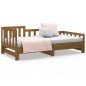 Dormeuse Estraibile Miele 2x(90x200) cm Legno Massello di Pino Dormeuse Estraibile Miele 2x(90x200) cm Legno Massello di Pino