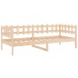 Dormeuse 90x190 cm in Legno Massello di Pino Dormeuse 90x190 cm in Legno Massello di Pino