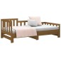 Dormeuse Estraibile Miele 2x(90x190) cm Legno Massello di Pino Dormeuse Estraibile Miele 2x(90x190) cm Legno Massello di Pino