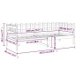 Dormeuse Grigia 80x200 cm in Legno Massello di Pino Dormeuse Grigia 80x200 cm in Legno Massello di Pino