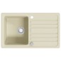 Lavello da Cucina in Granito Vasca Singola Beige Lavello da Cucina in Granito Vasca Singola Beige