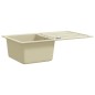Lavello da Cucina in Granito Vasca Singola Beige Lavello da Cucina in Granito Vasca Singola Beige