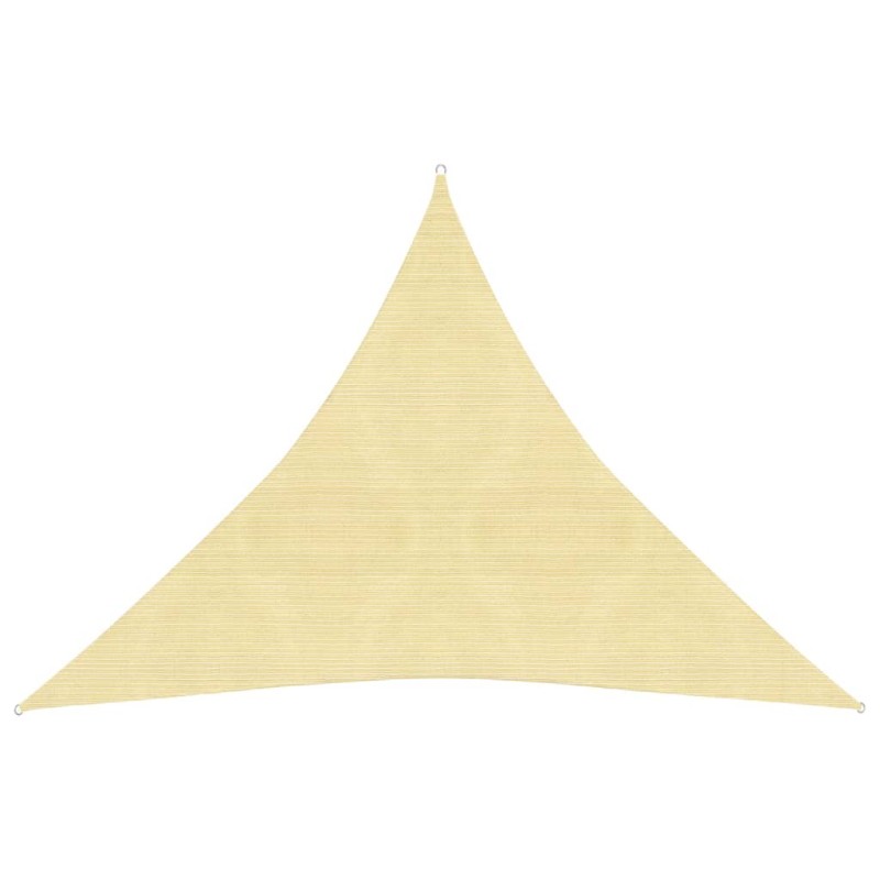 Vela Parasole 160 g/m² Beige 4,5x4,5x4,5 m in HDPE Vela Parasole 160 g/m² Beige 4,5x4,5x4,5 m in HDPE
