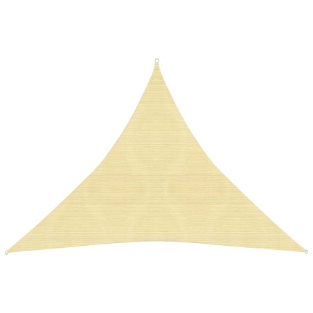 Vela Parasole 160 g/m² Beige 4,5x4,5x4,5 m in HDPE