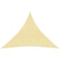 Vela Parasole 160 g/m² Beige 4,5x4,5x4,5 m in HDPE Vela Parasole 160 g/m² Beige 4,5x4,5x4,5 m in HDPE