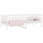 Dormeuse Bianca 90x190 cm in Legno Massello di Pino Dormeuse Bianca 90x190 cm in Legno Massello di Pino