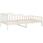 Dormeuse Bianca 90x190 cm in Legno Massello di Pino