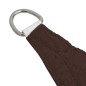 vidaXL Parasole a Vela Oxford Triangolare 3,5x3,5x4,9 m Marrone vidaXL Parasole a Vela Oxford Triangolare 3,5x3,5x4,9 m Marrone