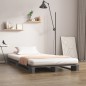 Letto a Pallet Grigio 90x190 cm in Massello di Pino 3FT Single Letto a Pallet Grigio 90x190 cm in Massello di Pino 3FT Single