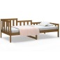 Dormeuse Miele 90x190 cm in Legno Massello di Pino