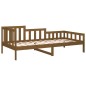 Dormeuse Miele 90x190 cm in Legno Massello di Pino