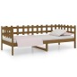 Dormeuse Marrone Miele 90x200 cm in Legno Massello di Pino Dormeuse Marrone Miele 90x200 cm in Legno Massello di Pino