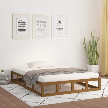 Giroletto Miele 120x190 cm 4FT Small Double in Legno Massello