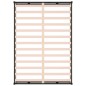 Giroletto Nero 180x200 cm 6FT Super King in Legno Massello Giroletto Nero 180x200 cm 6FT Super King in Legno Massello