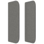 Testiera ad Orecchio Grigio Scuro 83x16x78/88 cm in Tessuto Testiera ad Orecchio Grigio Scuro 83x16x78/88 cm in Tessuto
