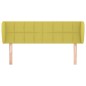 Testiera ad Orecchio Verde 147x23x78/88 cm in Tessuto Testiera ad Orecchio Verde 147x23x78/88 cm in Tessuto