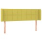 Testiera ad Orecchio Verde 147x16x78/88 cm in Tessuto Testiera ad Orecchio Verde 147x16x78/88 cm in Tessuto