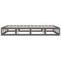 Giroletto Grigio 135x190 cm 4FT6 Double in Legno Massello Giroletto Grigio 135x190 cm 4FT6 Double in Legno Massello