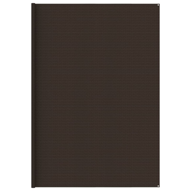 Tappeto da Tenda 400x500 cm Marrone