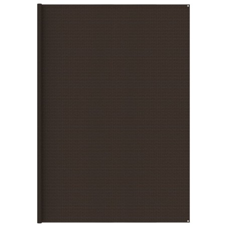 Tappeto da Tenda 400x500 cm Marrone