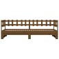 Dormeuse Estraibile Miele 2x(90x200) cm Legno Massello di Pino