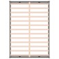 Giroletto Grigio 120x190 cm 4FT Small Double in Legno Massello Giroletto Grigio 120x190 cm 4FT Small Double in Legno Massello
