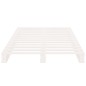 Giroletto Bianco 75x190cm Legno Massello Pino 2FT6 Small Single Giroletto Bianco 75x190cm Legno Massello Pino 2FT6 Small Single
