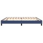 Giroletto a Molle Blu 200x200 cm in Tessuto