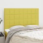 Testiere 4 pz Verdi 72x5x78/88 cm in Tessuto Testiere 4 pz Verdi 72x5x78/88 cm in Tessuto