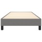 vidaXL Giroletto senza Materasso Grigio Scuro 90x190 cm Tessuto vidaXL Giroletto senza Materasso Grigio Scuro 90x190 cm Tessuto