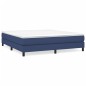 Giroletto a Molle Blu 180x200 cm in Tessuto