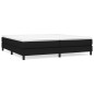 Giroletto a Molle Nero 200x200 cm in Tessuto Giroletto a Molle Nero 200x200 cm in Tessuto